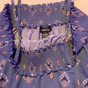 Rue 21 floral long sleeve